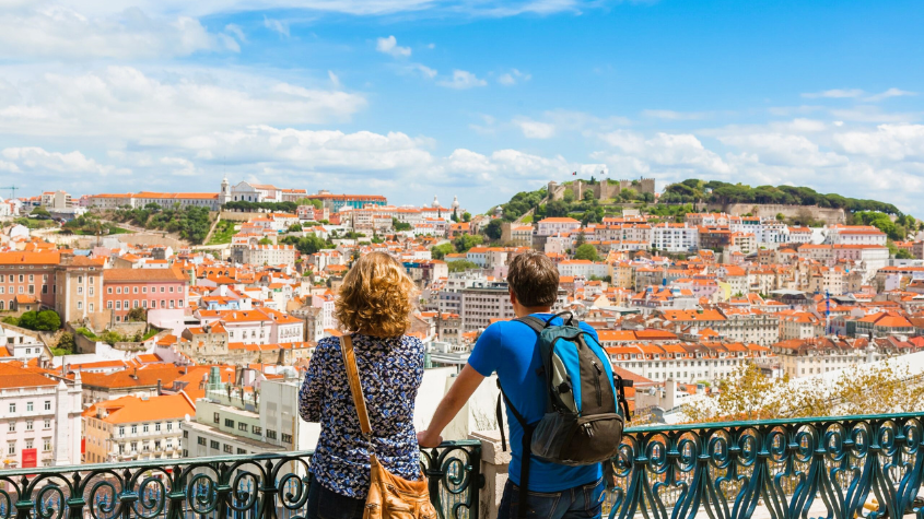 Lisboa Turistas Miradouro