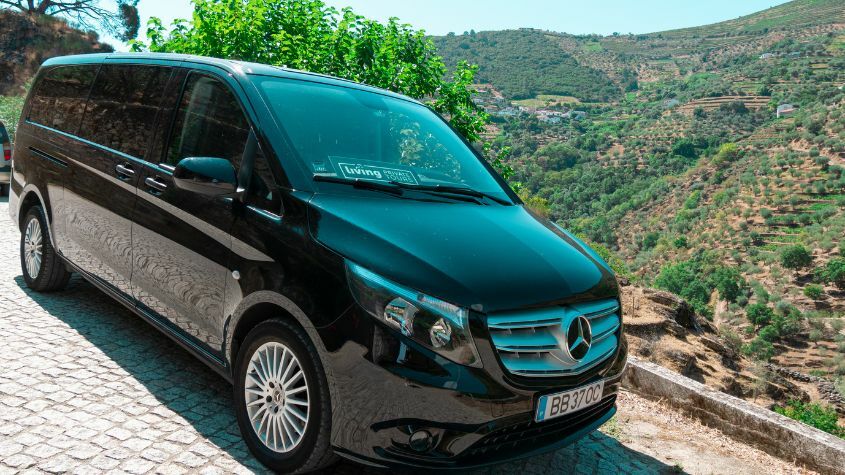 Living Private Tours minivan in the Douro