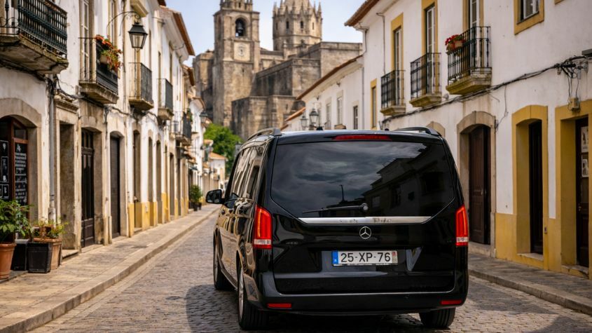 carrinha preta em evora