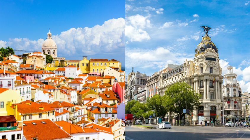 Lisboa e Madrid