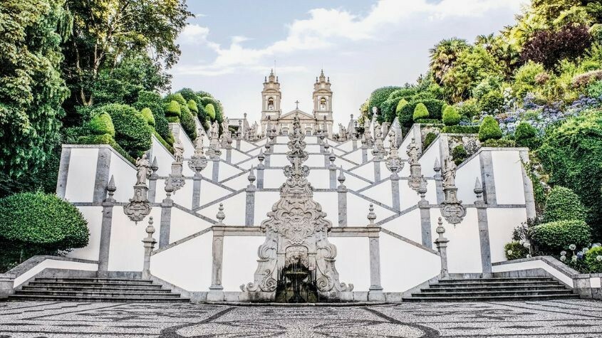 Bom Jesus do Monte Staircase in Braga