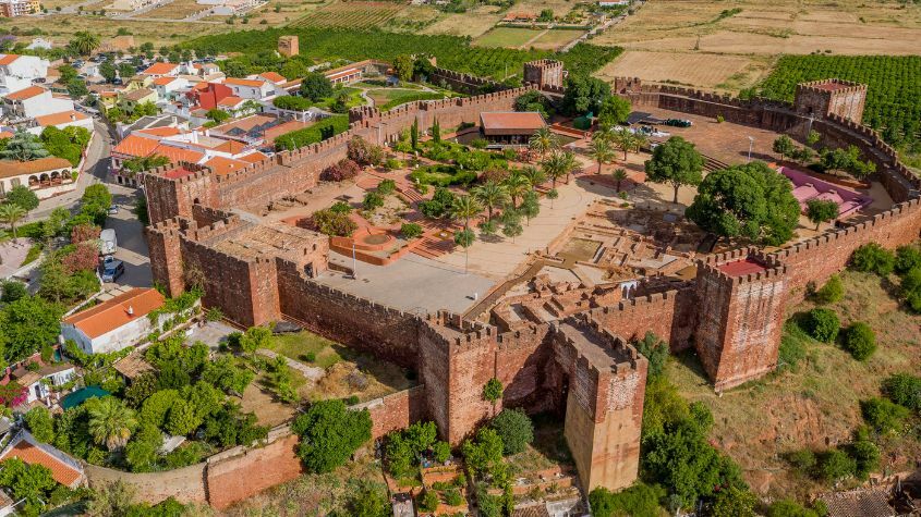 Silves Castle in the Algarve