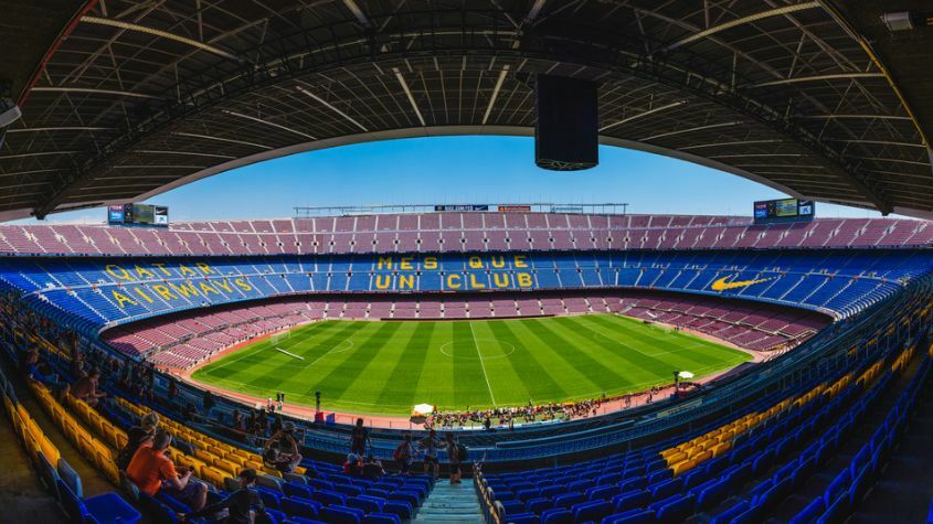 Camp Nou em Barcelona