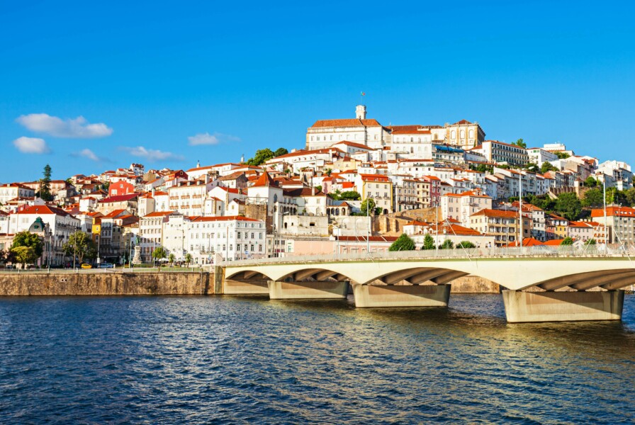 Paisaje del río Mondego desde la ciudad de Coimbra - Living Private Tours