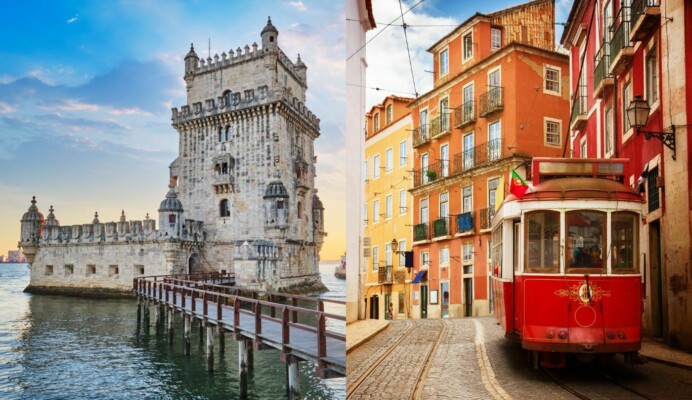 Torre de Belém e elétrico de Lisboa - Living Private Tours