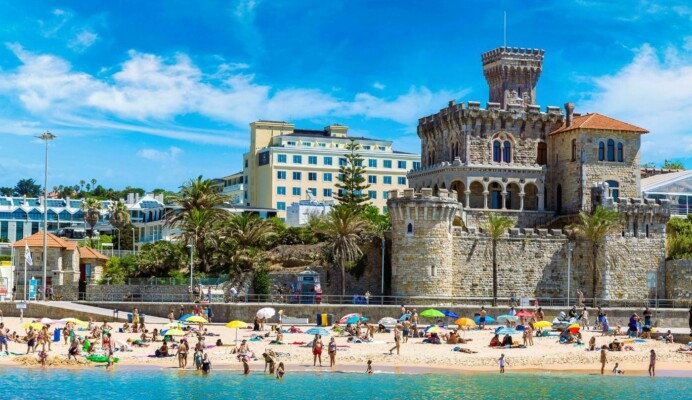 Praia de Tamariz no Estoril - Living Private Tours