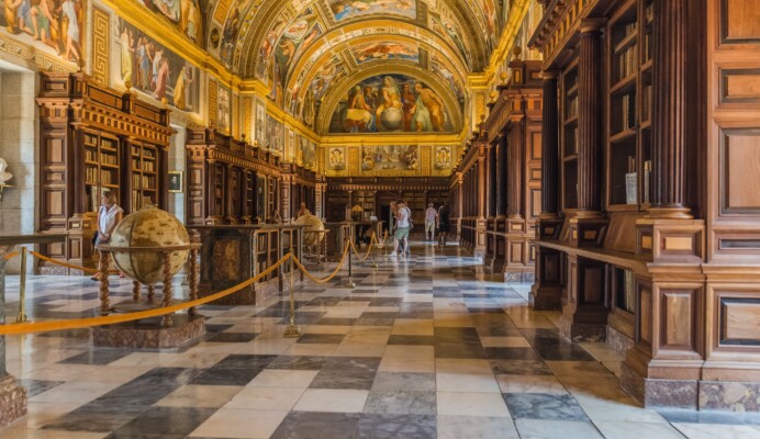 Interior del Real Monasterio de El Escorial