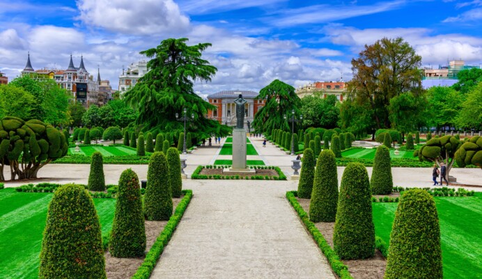 Jardins do Bom Retiro Madrid