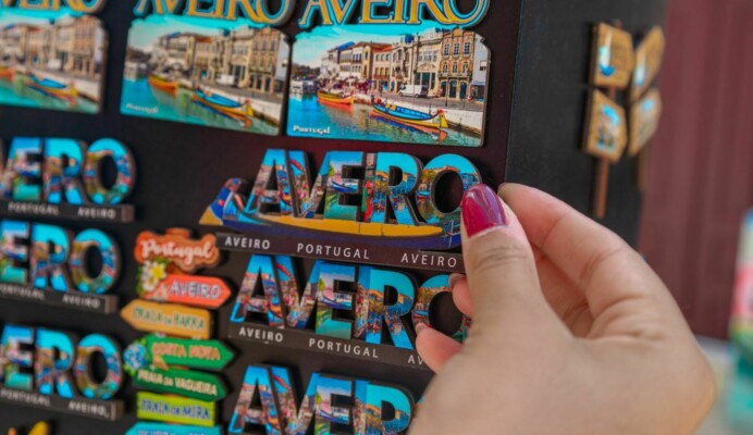 íman da loja de lembranças de Aveiro - Living Private Tours