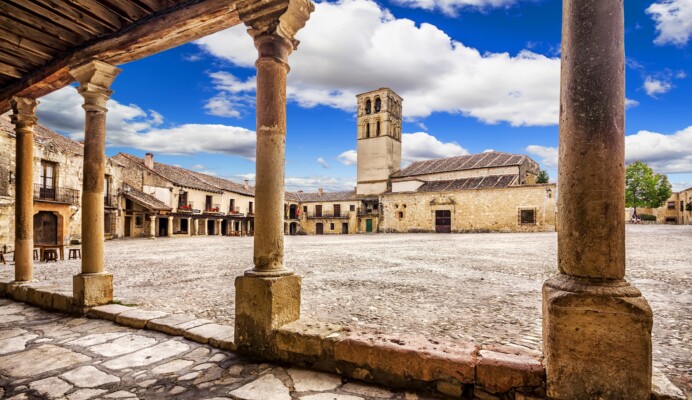 Intérieur des Murailles d'Avila