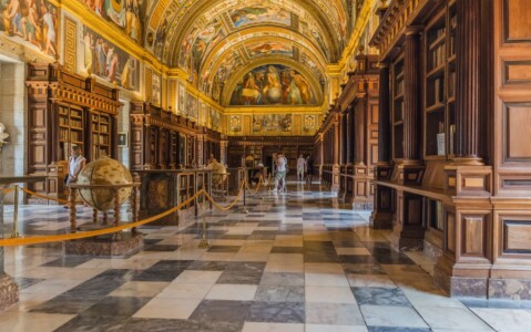 Interior del Real Monasterio de El Escorial