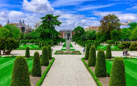 Jardins do Bom Retiro Madrid