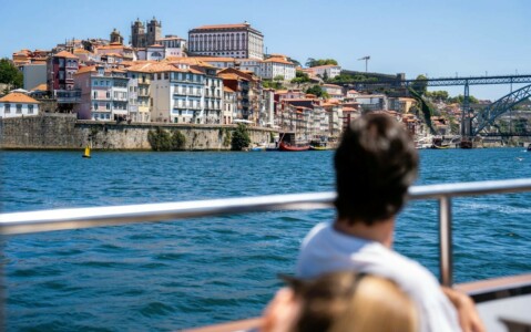 Paisagem do cruzeiro das 7 pontes no Porto - Living Private Tours