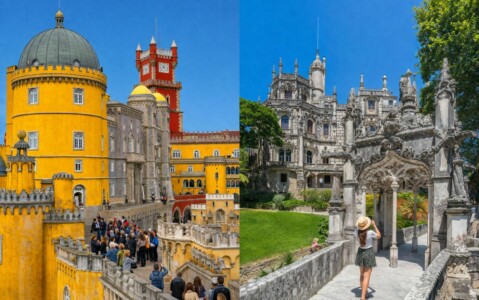 Palacio de la Pena en Sintra y Quinta da Regaleira