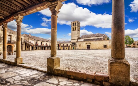 Intérieur des Murailles d'Avila