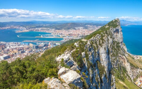 Topo da Rocha de Gibraltar